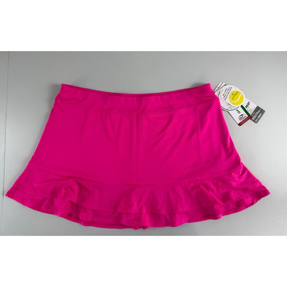 Grand Slam Performance Skort Women's XL Pink Tennis Pickleball Golf Skirt NWT